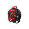 Kabel prodlužovací na bubnu venkovní FESTA INDUSTRY 3x2.5mm 50m 230V max 3680W 4 zásuvky guma-neopren IP44
