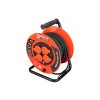 Kabel prodlužovací na bubnu venkovní FESTA INDUSTRY 3x1.5mm 25m 230V max 3680W 4 zásuvky guma IP44