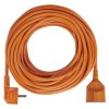 Prodlužovací kabel 20 m / 1 zásuvka / oranžový / PVC / 230 V / 1,5 mm2