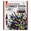 Standard LED spojovací vánoční řetěz, 5 m, venkovní i vnitřní, multicolor