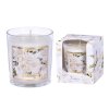 Svíčka ve skle FLORES Freesia vonná 180g