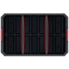 Modulární přepravní box s 2 přepážkami MODULAR SOLUTION 520x329x210 mm - barva: černá