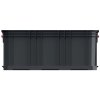 Modulární přepravní box s 2 přepážkami MODULAR SOLUTION 520x329x210 mm - barva: černá