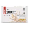 LED vánoční nano řetěz – ježek, 2,4 m, 3x AA, vnitřní, teplá bílá, časovač