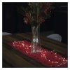LED vánoční nano řetěz – ježek, 2,4 m, 3x AA, vnitřní, teplá bílá, časovač