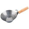 Naběračka zednická ocel 180mm dřevěná ručka