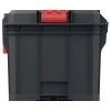 kufr na naradi s 2 prepazkami modular solution 530x355x310 mm barva cerna