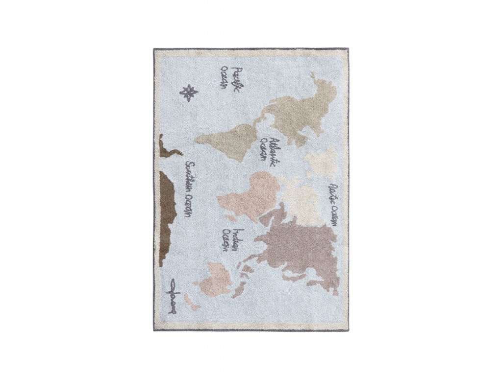 Vintage Map Lorena Canals dětský koberec