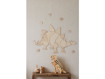 dinosaurus na stenu