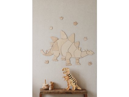 dinosaurus na stenu