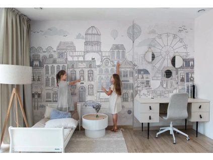 detska tapeta paris mesto