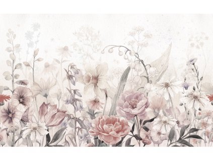 detska tapeta Bloom Pastel