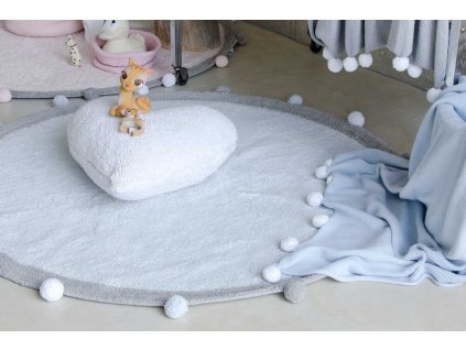 Bubbly koberec modry