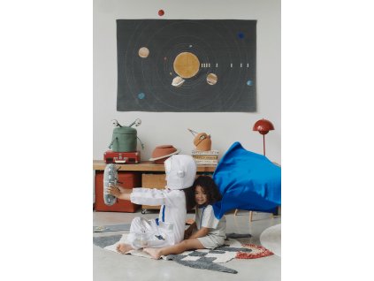 nastenna detska dekorace solar system