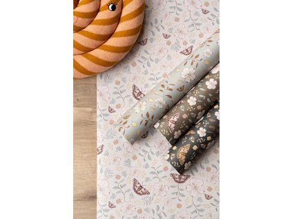 little amour behang little flower garden beige roze la b2113 A