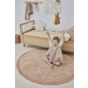 Tapis Petit dětský kulatý koberec Nora Flower 130 x 130 cm