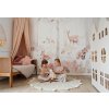 Woodlet Pink dětská tapeta se zvířátky