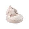 Dusty Beige Bunny Beanbag
