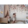 bloom up pastel tapeta wiszacy ogrod wielkich kwiatow do pokoju dzieciecego