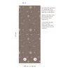 little amour behang space stars warm bruin la b2127 afmetingen