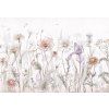 detska tapeta lucni kviti