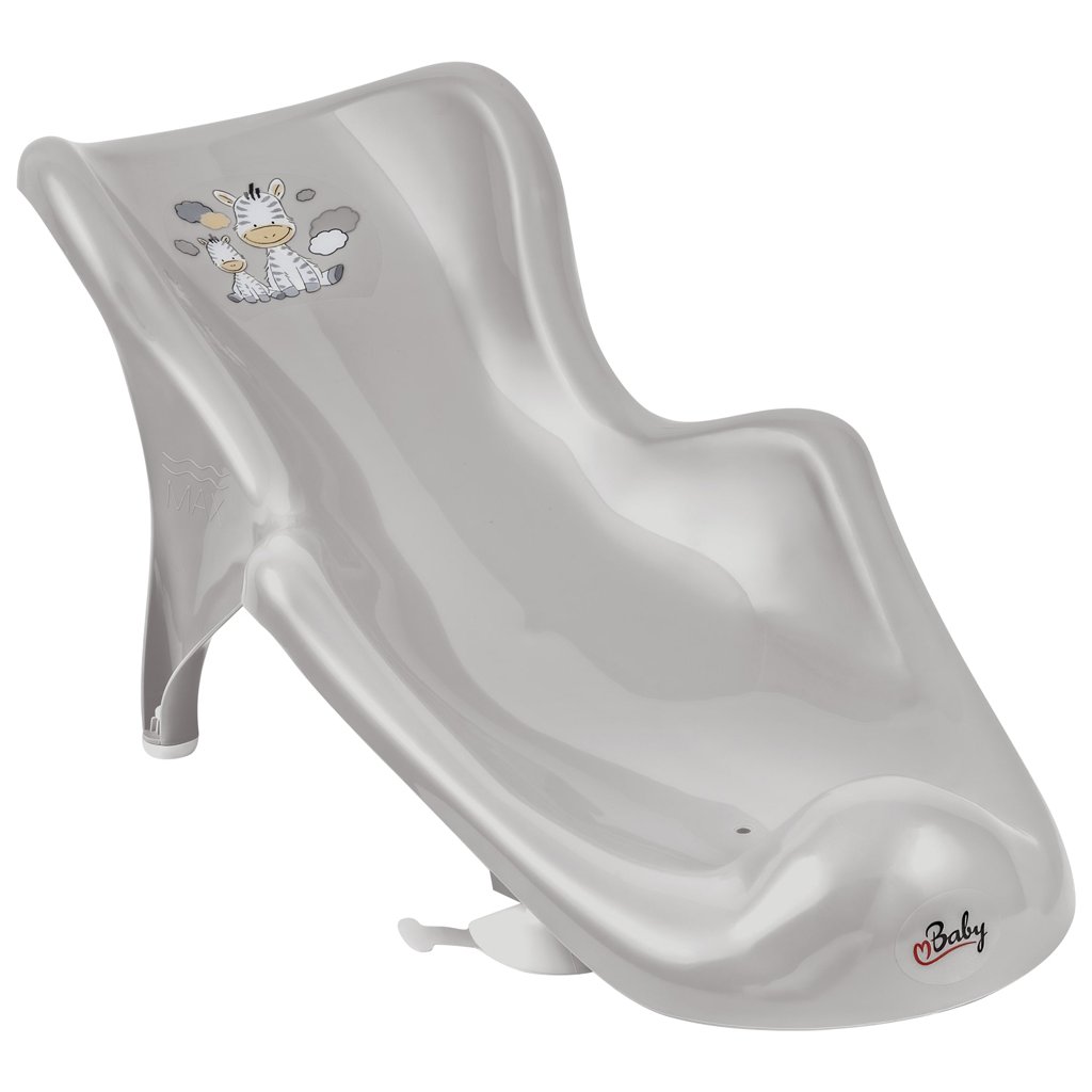 MALTEX Lehátko do vane Zebra - Grey