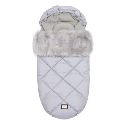 5815 bjallra of sweden fusak footmuff grey diamond