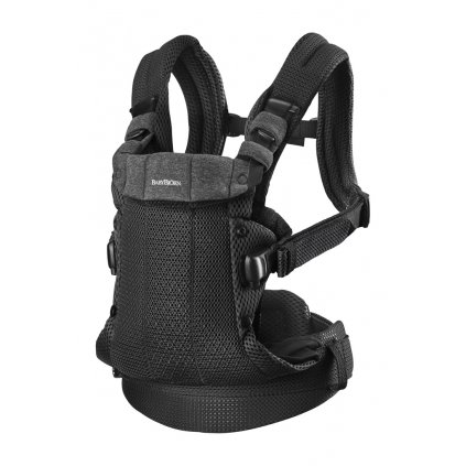 BABYBJÖRN Nosič Harmony Black 3D mesh, do 15 kg