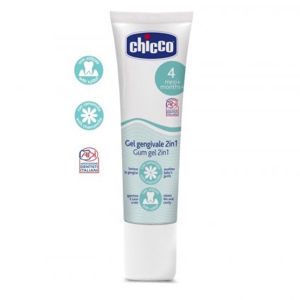 CHICCO Gél zubný upokojujúci/čistiaci 30 ml