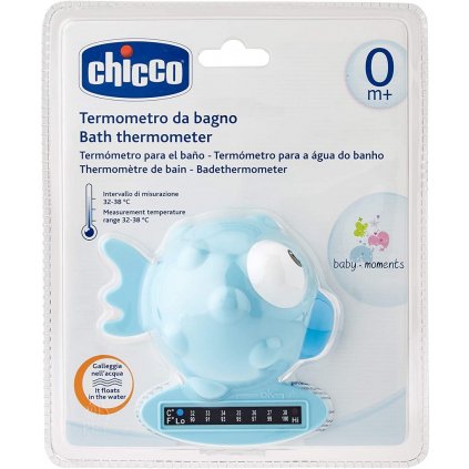CHICCO Teplomer Rybička svetlo-modrá