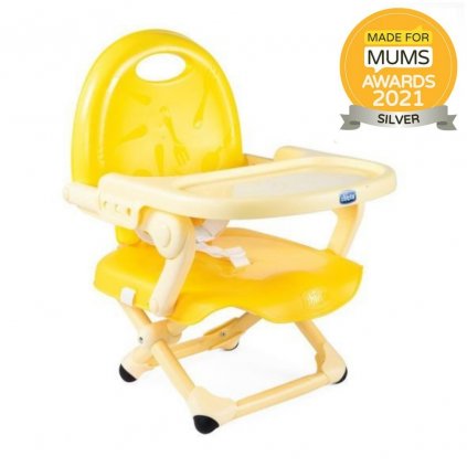 CHICCO Jedálenská stolička na stoličku Pocket Snack - Saffron
