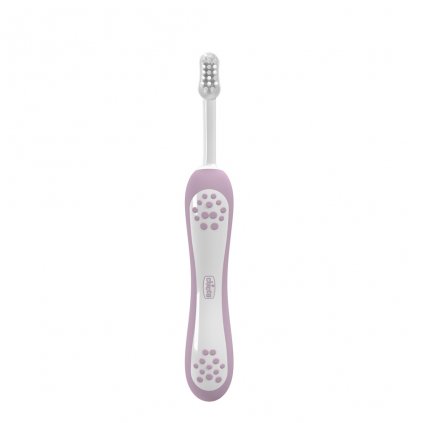 CHICCO Kefka zubná pre deti Lilac 6-36m