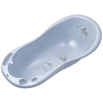 MALTEX Vanička Veľrybka Minimal 100 cm - satin blue