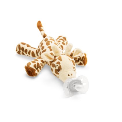 Philips AVENT Hračka plyšová s cumlíkom Ultrasoft 0m+, žirafa