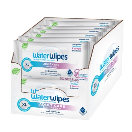 12x WATERWIPES Obrúsky vlhčené Body&Intimate 30 ks (360 ks)