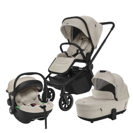 ZOPA Set kočík Move Cross 5 + hlboká korba Move XL 5 + autosedačka XM podľa vlastného výberu, Ivory Beige
