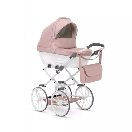 Kunert kočík pre bábiky Rossie Pink Metalic ECO2