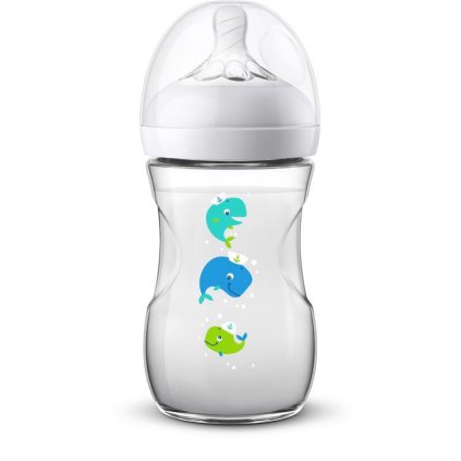 Philips AVENT Fľaša 260 ml Natural veľryba