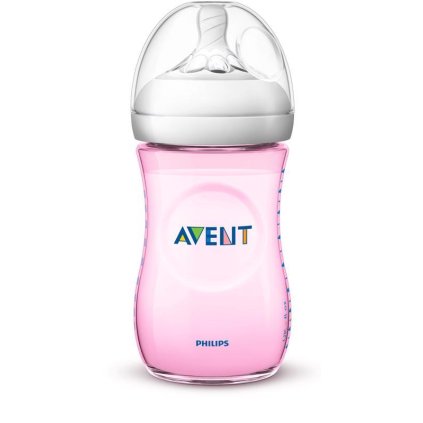 Philips AVENT Fľaša 260 ml Natural ružová