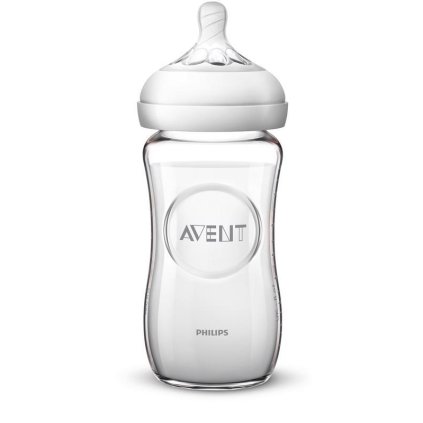 Philips AVENT Fľaša 240 ml Natural SKLO