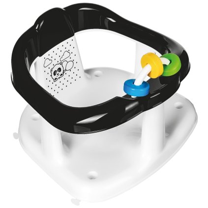 MALTEX Sedadlo do vane s hračkami Panda - White/Black