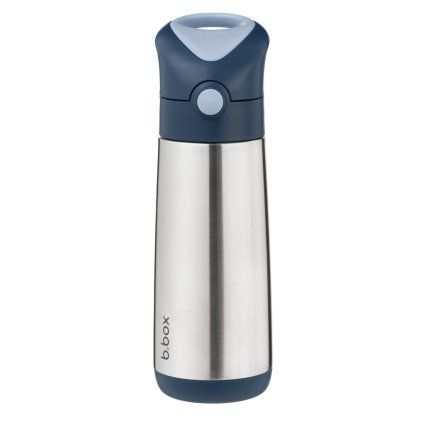 b.box Termoska na pitie so slamkou 500 ml - midnight