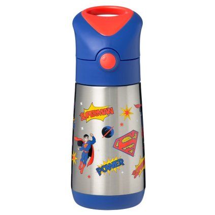 b.box Termofľaša so slamkou 350 ml - Superman | b.box