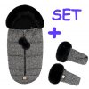 SET Bjällra of Sweden Fusak Black Tweed Premium Collection