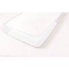 BABYMATEX Plachta nepremokavá s gumičkou Tencel 70x140 cm biela