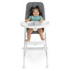 INGENUITY Stolička jedálenská skladacia Sun Valley™ Grey 6m+ do 15 kg