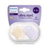 Philips AVENT Cumlík Ultrastart neutral 0-2m dievča 2 ks
