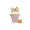 LITTLE DUTCH Sada do piesku vedierko so zmrzlinou Ocean Dreams Pink