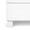 KLUPS Komoda s prebaľovacím pultíkom Iwo biela push-to-open