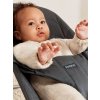 BABYBJÖRN Lehátko Bliss Anthracite cotton Petal, tmavá šedá konštrukcia
